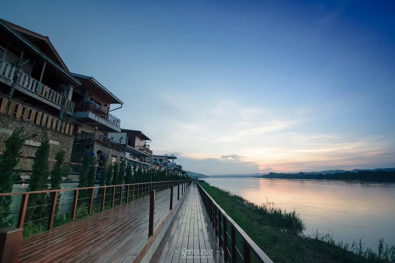 Baan Sky House Riverside Homestay Chiang Khan Exterior foto